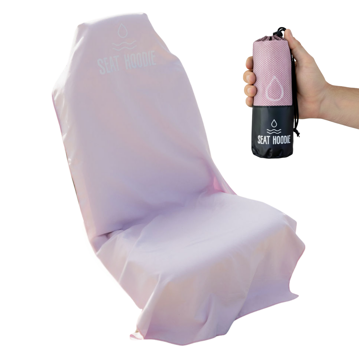 Seat Hoodie - Light Pink