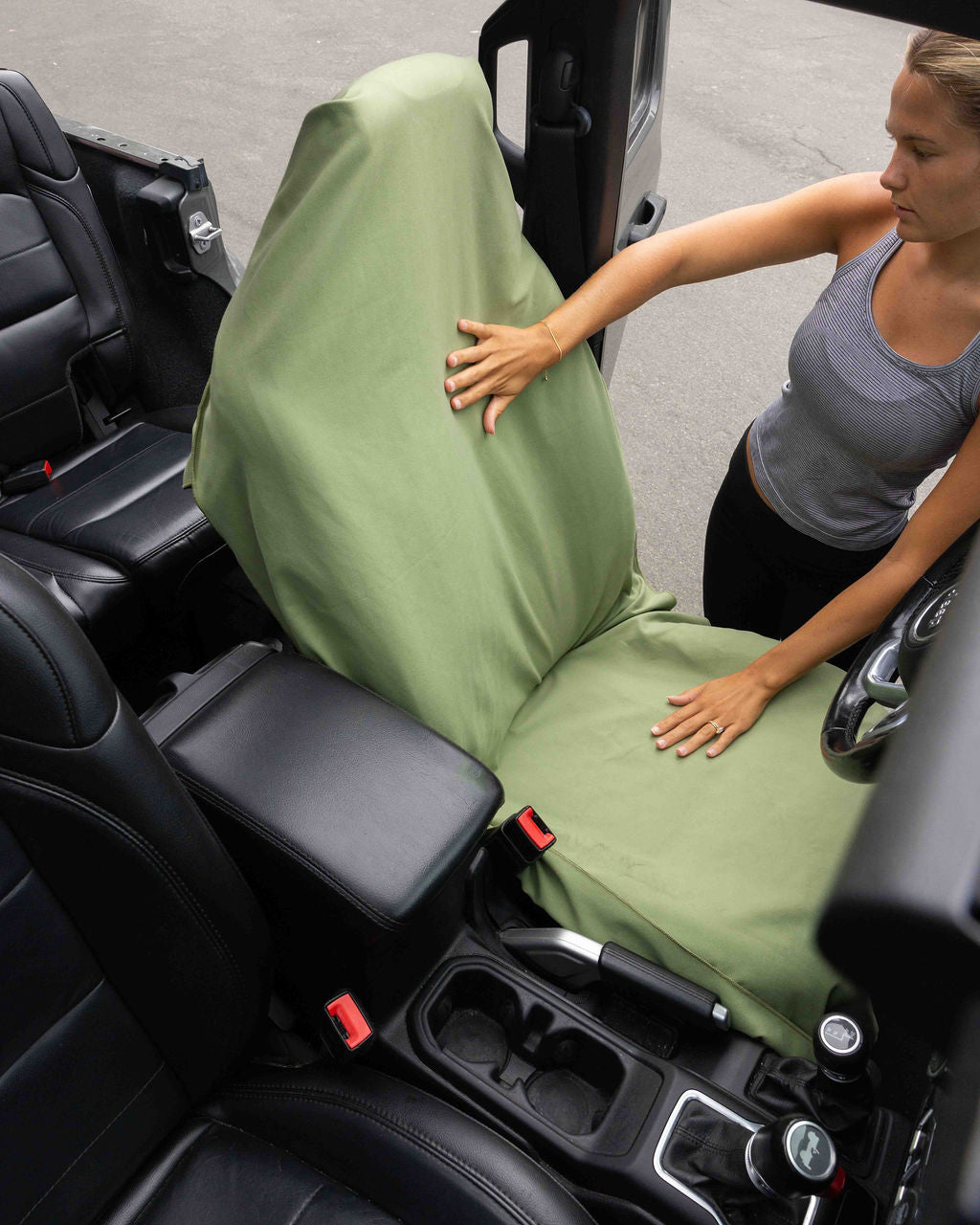 Seat Hoodie – Slip-On Car Seat Cover